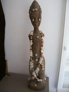 Statue Cote D'Ivoire. Statue Ivory Coast - Picture 1 of 12
