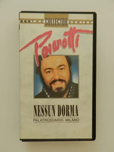VHS Video Kassette Luciano Pavarotti Nessun Dorma Palatrussardi Milano - Foto 1 di 1