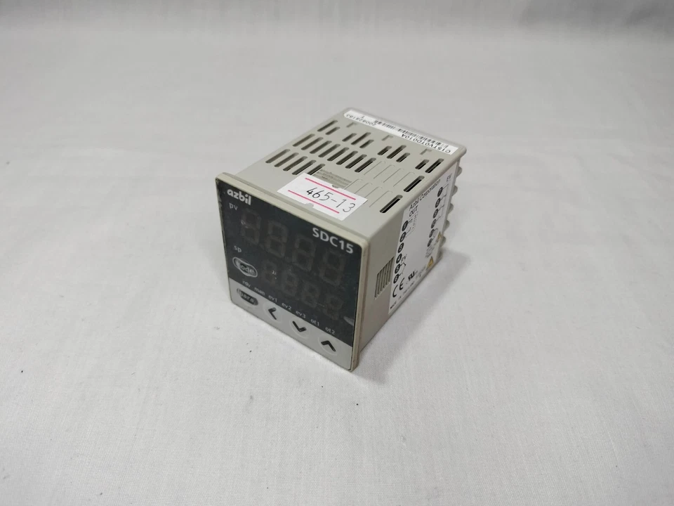 Azbil SD15C C15TV0TD010A Digital Temperature Controller Made in Thailand - Image 1 of 4