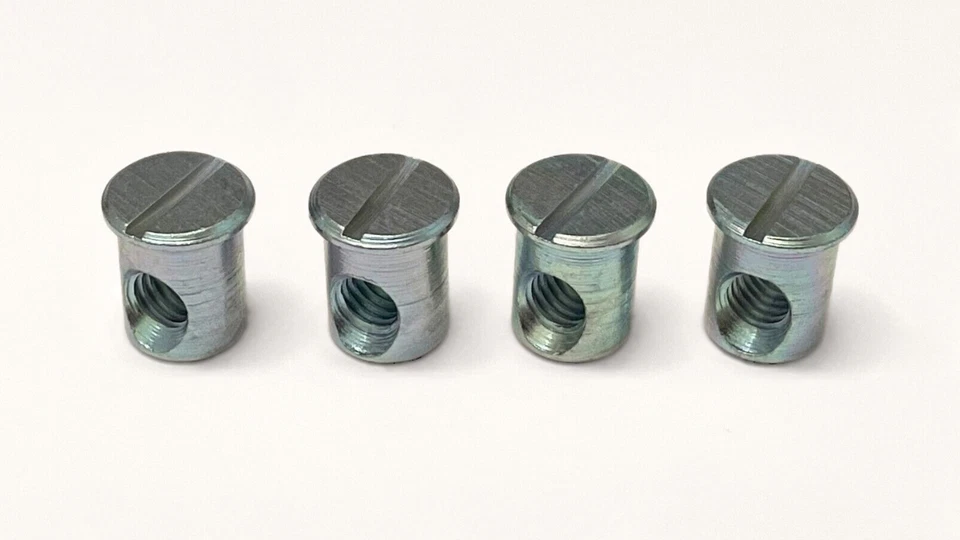 IKEA Part #108903 Cross Dowel Nut Sleeves – OEM – 4 Pack - Image 1 of 1