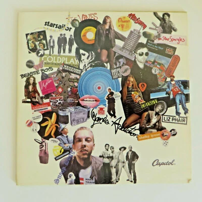 Promo CD 2003 Capitol Records Sampler Coldplay Radiohead Janes Addiction  Foto 1 de 2