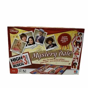 High School Musical 3 Mystery Date Board Game New in Opened Box Milton Bradley