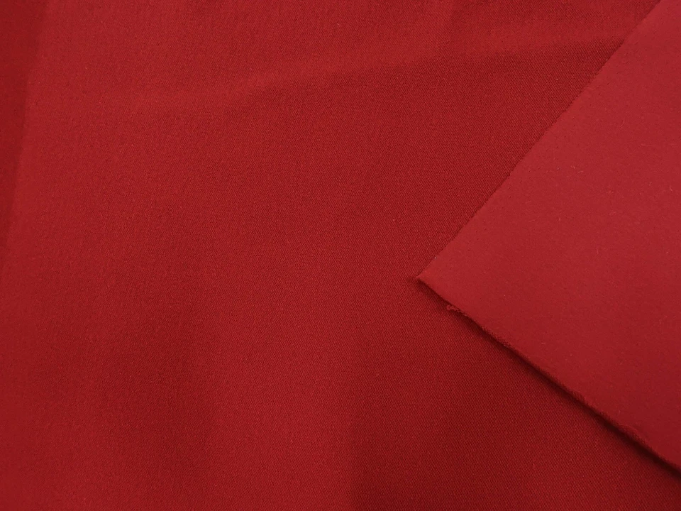 TELA DE RIZO DE PUNTO ELÁSTICO algodón 60" ANCHO, POR YARDA, ROJO o AZUL MARINO, NUEVO Foto 1 de 1