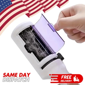 Reusable Washable Lint Roller Sticky Lint Roller Dust Clothes Hair Remover Clean - Picture 1 of 8