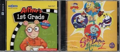 Arthur's 1st Grade and Super Duper 1 Pc New XP A Ton Of Kid Fun and Learning - Image 1 of 2