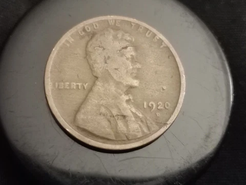 1920 D Wheat Penny multiple Error/L on Rim/D Filled In/ Very Rare! Cover