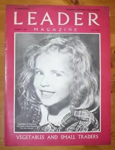 LEADER MAGAZIN Band 5 Nr. 5 6. DEZEMBER 1947 EIN MÄDCHEN FLIEGT 13.000 MEILEN COVER - Bild 1 von 15