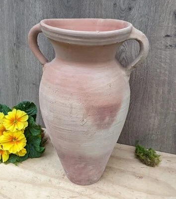 2.Wahl !! Rustikale Amphore mit 2 Henkel ca. 45 cm aus Terracotta Vase Deko Krug - Bild 1 von 2
