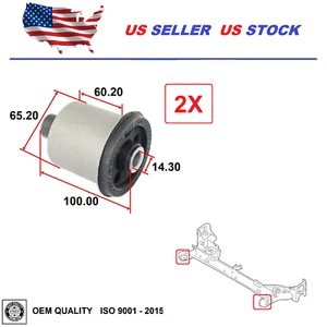 Rear Crossmember Bushing Axle Beam Rear Arm for Nissan Juke 2011-2017 OE QUALITY - Foto 1 di 3