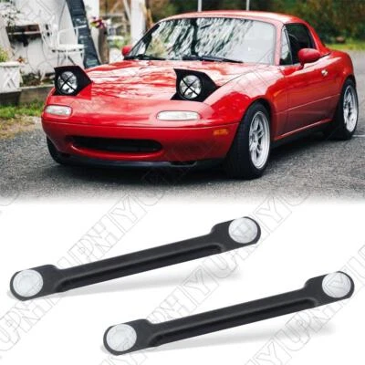 2X Actualización Faro Lámpara Barra Delantera Brazo Eslabón NA01-51-SA5 Para Mazda Miata 90-97 Foto 1 de 4