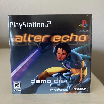 Alter Echo Demo Disc New Sealed Rare Promo PS2 Sony PlayStation 2 NFR THQ - Image 1 of 4