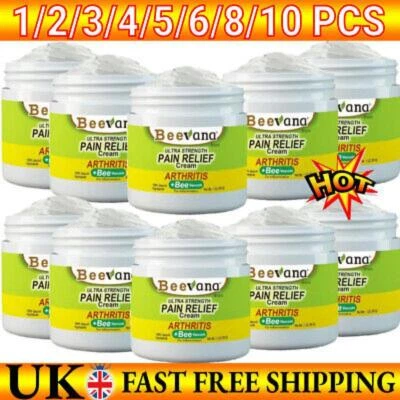 1-10X Beevana Bee Venom Joint & Bone Therapy Cream Pain Relief Cream UK+ 👍 👍