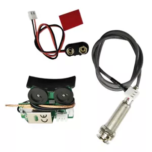 Under Saddle Piezo Pickup Onboard Preamp System for Acoustic Guitar X7Z3Z3 - Picture 1 of 8