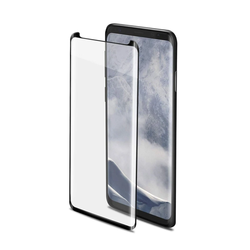 Protector de pantalla de vidrio templado para Samsung Galaxy S9 Full Curve 3D de CYGNETT Foto 1 de 3