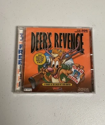 DEER'S REVENGE MICROSOFT WINDOWS PC DVD ROM GAME Complete Hunting Sealed New - Image 1 of 2
