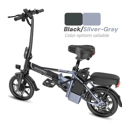 Folding Electric Bike Peak 750W 28/38Miles 22MPH E Bikes UL 2849 Certified Adult - Image 1 of 3