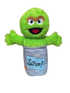 Sesamstraße Plüsch Oscar The Grouch Scram 13 Zoll Mülleimer Stofftier 2019 - Bild 1 von 4