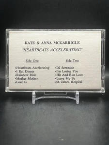 Kate & Anna McGarrigle -Heartbeats Accelerating / Cassette/ Promo /Rare - Picture 1 of 5