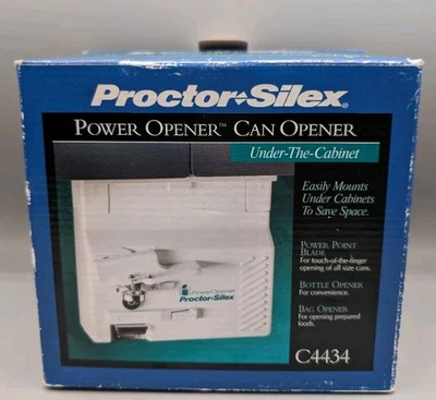 Abridor de latas debajo del mostrador Proctor Silex C4434 NUEVO EN CAJA Foto 1 de 4