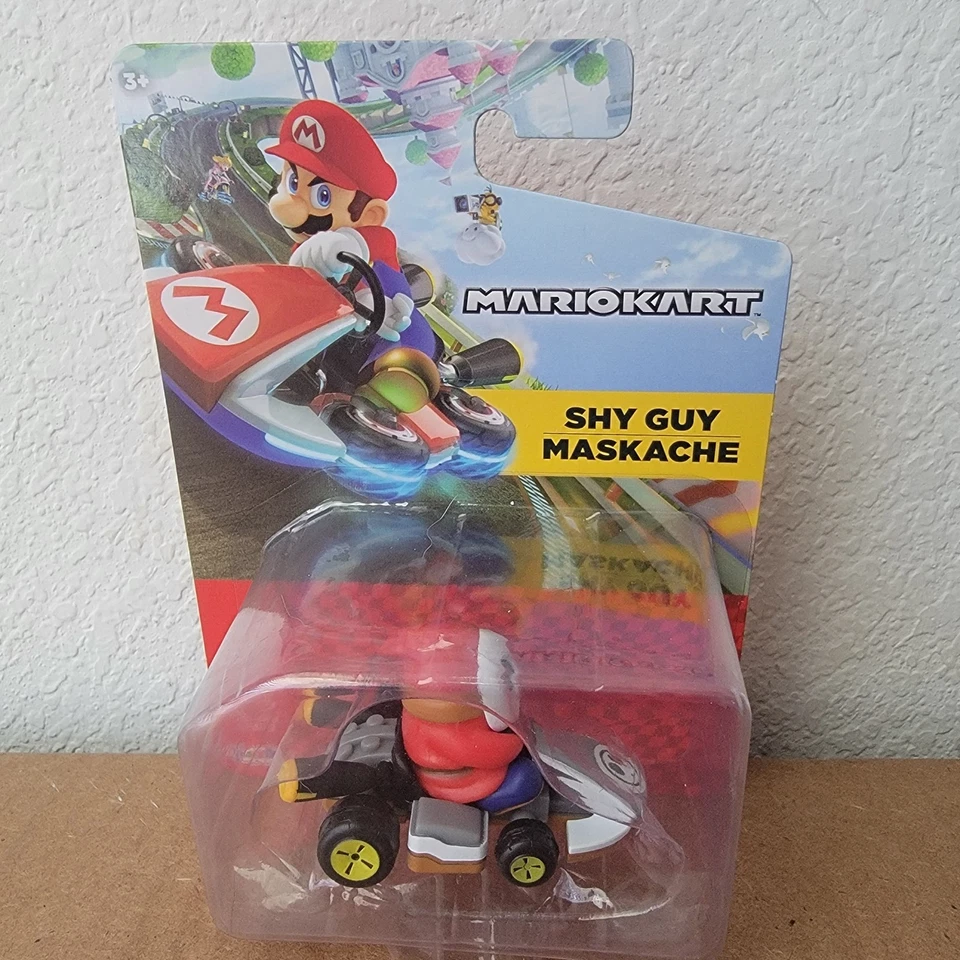 Figura World of Nintendo Mario Kart Tape Racer Shy Guy - Jakks Pacific 2020 Foto 1 de 4