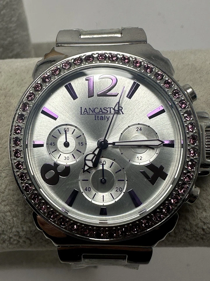 Lancaster Italia Reloj Almohada Fantasía Nueva Batería Damas Reloj 38MM 7.5" M40 Foto 1 de 4