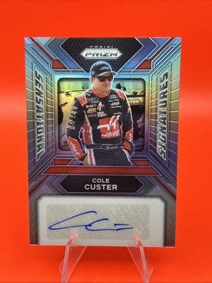2024 Panini Prizm - Sensational Signatures Cole Custer #SS-CCR (AU) - Image 1 of 2