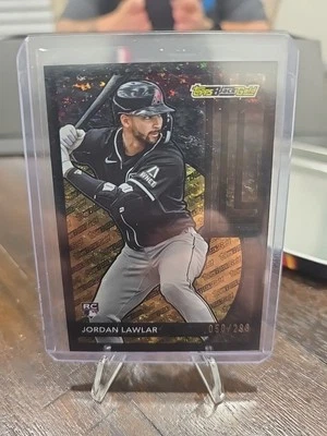 2024 Topps Update #BG-16 Jordan Lawlar Topps Black Gold Black #50/299 - Image 1 of 2