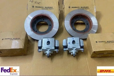 Disco de freno delantero con pinza lado izquierdo y derecho Suzuki Samurai Sierra Sj410 Sj413 Foto 1 de 4