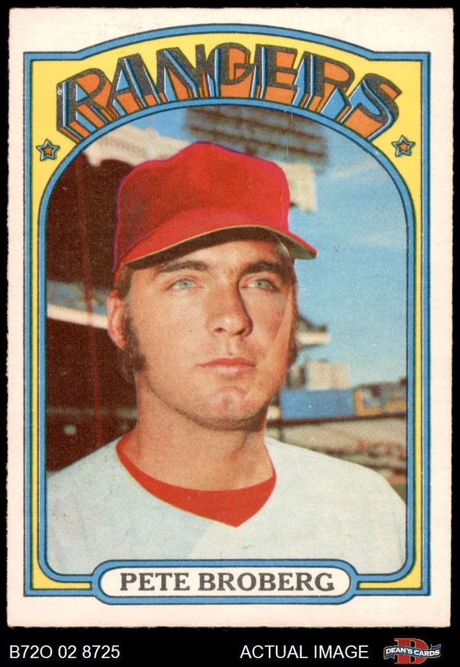 1972 O-Pee-Chee #64 Pete Broberg Rangers RC 5 - EX - Image 1 of 1