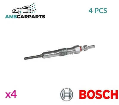 ENGINE GLOW PLUGS 0 250 403 012 BOSCH 4PCS NEW OE REPLACEMENT - Image 1 of 4