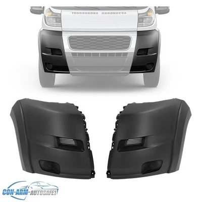 Left+Right Front Bumper End Cap Cover For Ram ProMaster 1500 2500 3500 2019-2022 Foto 1 de 4