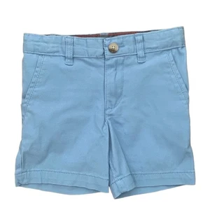 Boys Light Blue Cotton Chino Shorts Size 4 - Picture 1 of 2