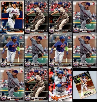 Lote de tarjetas 2017 de los New York Mets (117) - Oferta exclusiva - ¡Actúa rápido! Foto 1 de 4