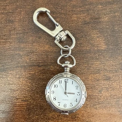 Quintel Quartz Open Face Ladies POCKET WATCH Japan Movement V-180 - Image 1 of 4