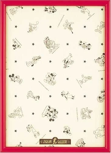 Tenyo [Hecho en Japón] Marco de Rompecabezas de Madera Disney-Panel Exclusivo 300 Piezas Rojo Foto 1 de 1