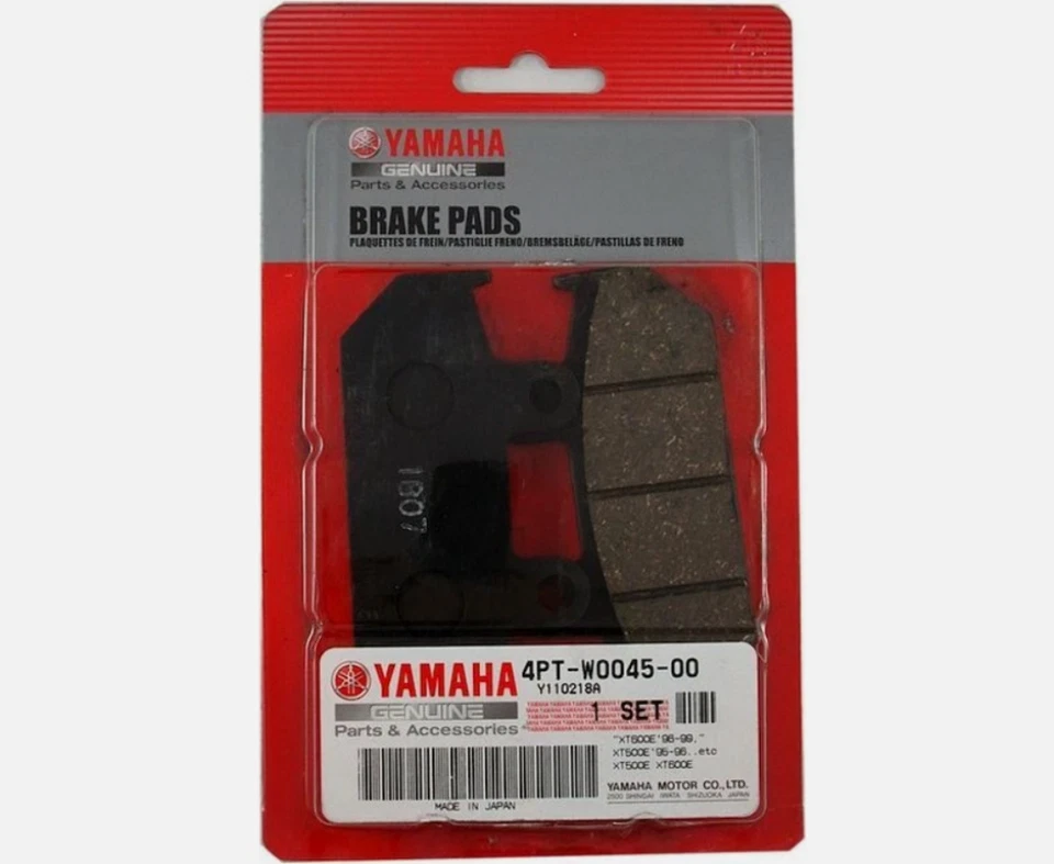 1986-1997 Yamaha XT600 FZR1000 Front Brake Pad Set NEW OEM 4PT-W0045-00 - Image 1 of 1
