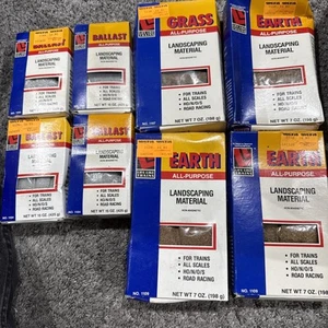 LARGE LOT LIFE-LIKE LANDSCAPE MATERIAL BALLAST, 15 OZ NO.1104 EARTH GRASS - Picture 1 of 8