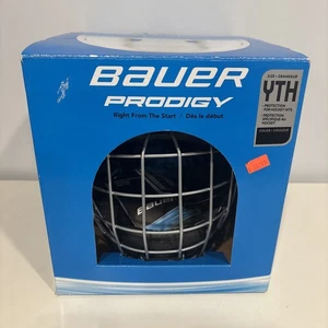 NUEVO Casco y jaula de hockey negro Prodigy Youth con caja - Imagen 1 de 9