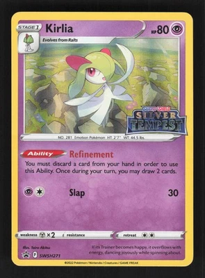 Kirlia - (Prerelease) Promo SWSH: Sword & Shield Promo Cards SWSH271 NM - Image 1 of 2