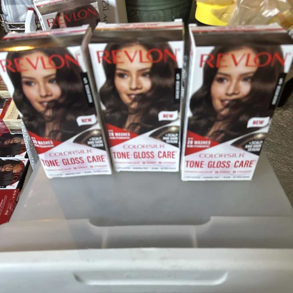 (Paquete de 3) Revlon Colorsilk - Color de cabello semipermanente - #5 marrón medio Foto 1 de 1