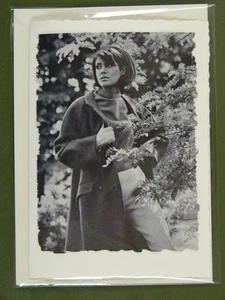 i / handgemachte Grüße / Geburtstagskarte mit 60er Jahre Fashion Shot LANDLEBEN - Bild 1 von 1
