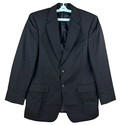 Jeffrey Banks Couture Men's 100% Wool 2 Button Navy Blazer Sport Coat Jacket 40R - Image 1 of 4