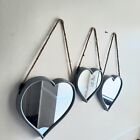 *PAS DE BOITE* LOT DE 3 miroirs corde d'amour mur suspendu décoration maison jute minable-chic