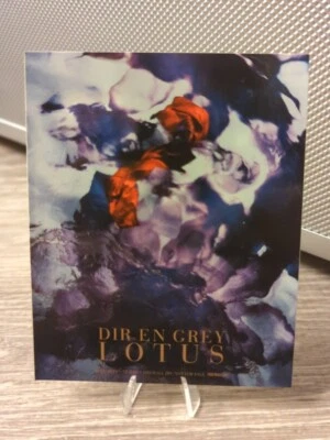 Pegatina Dir en Grey Oficial 2011 Visual Kei Japón Lotus Kyo Toshiya VK Gothic Foto 1 de 4