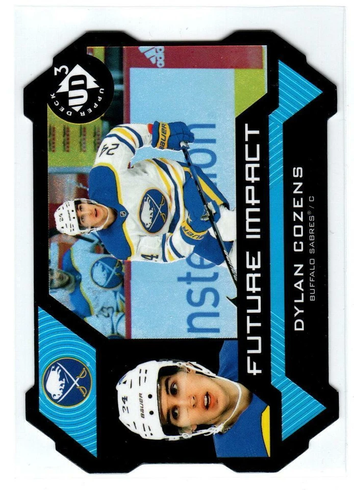 2020-21 Upper Deck UD3 #UD347 Dylan Cozens 1000 (ref 176849) - Image 1 of 1