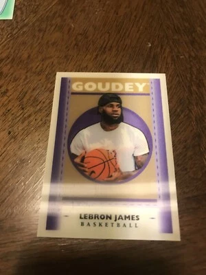 LeBron James--2019 Upper Deck Goodwin Champions Lenticular Goudey Foto 1 de 4