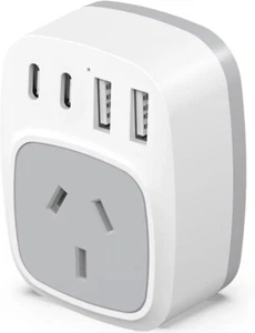 Japan Travel Adapter, AU to Japan Plug Adapter Type a Travel Power Plug for Japa - Picture 1 of 21