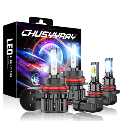 Para Para Ford Crown Victoria 2002-2005 Faros Hi+Lo Beam Bombillas antiniebla Foto 1 de 4