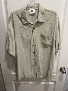 Universal Studios Orlando Islands of Adventure Button Down Shirt Mens L Logo - Picture 1 of 5