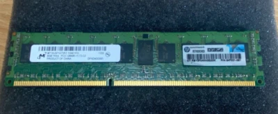MICRON MT18JSF1G72PZ-1G6E1FG 8GB 1Rx4 PC3-12800R-11-13-C2. HP P/N: 647651-081 - Image 1 of 4